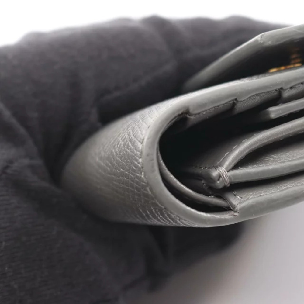 Celine Wallet Trifold Leather Gray - Picture 8 of 8